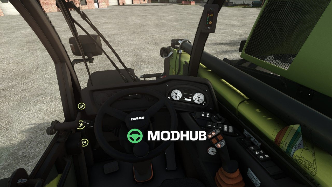 Навантажувач CLAAS Scorpion 1033 для FS25