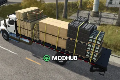 Вантажівка Western Star 49X Stakebed для FS25 — 3