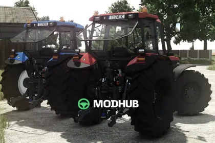 Трактор New Holland 8340 Edit V1.1.0.2 для FS25 — 2
