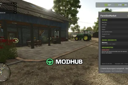 Скрипт FarmSimMarket – Player Market & Rankings v0.27 для FS25
