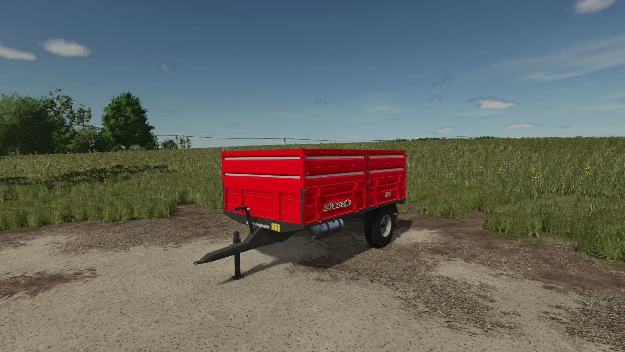 Efektywny Przyczep Palazoğlu Agricultural Trailer 3500–5000 do Codziennych Prac w FS25