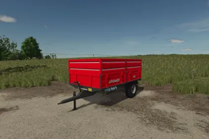 Efektywny Przyczep Palazoğlu Agricultural Trailer 3500–5000 do Codziennych Prac w FS25 — 1