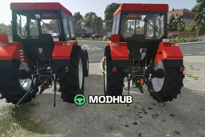 Трактор Ursus 4512 4514 V1.0 для FS25 — 2