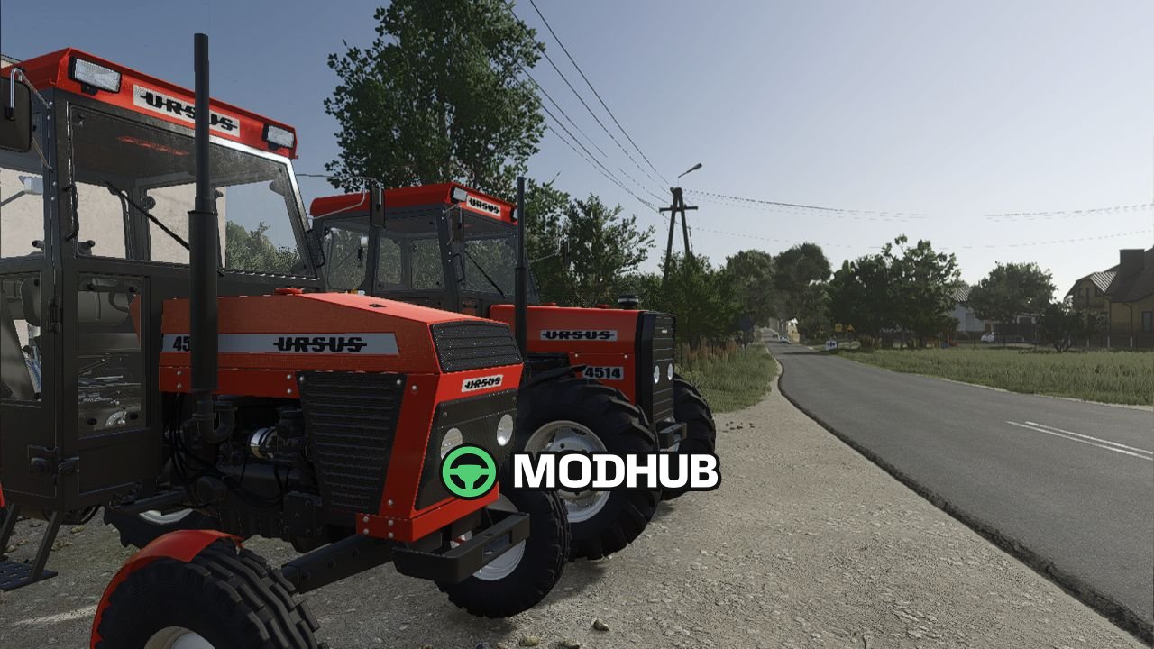 Трактор Ursus 4512 4514 V1.0 для FS25