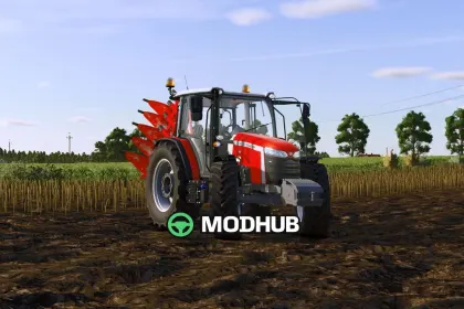 Трактор Massey Ferguson 5M Edit V1.0 для FS25