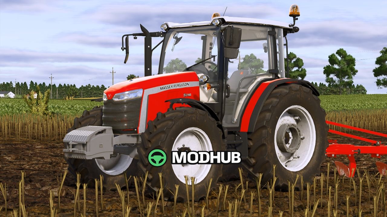 Трактор Massey Ferguson 5M Edit V1.0 для FS25