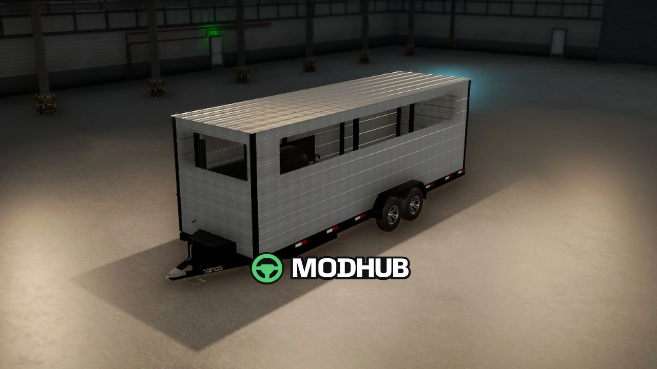 Причіп-коптильня TNF BBQ Pit Smoker 2026 для FS25