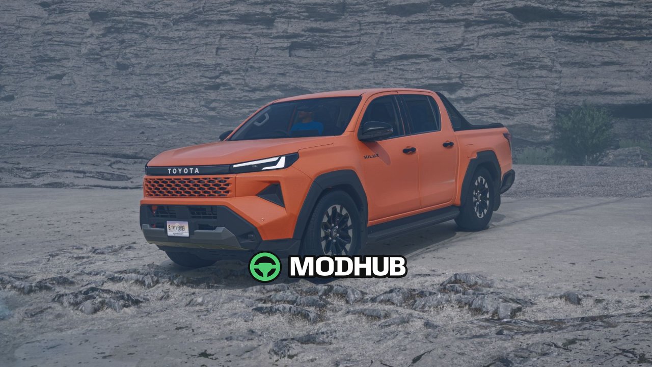 Пікап Toyota Hilux Travo для FS25