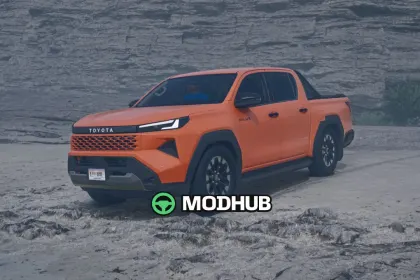 Пікап Toyota Hilux Travo для FS25 — 2