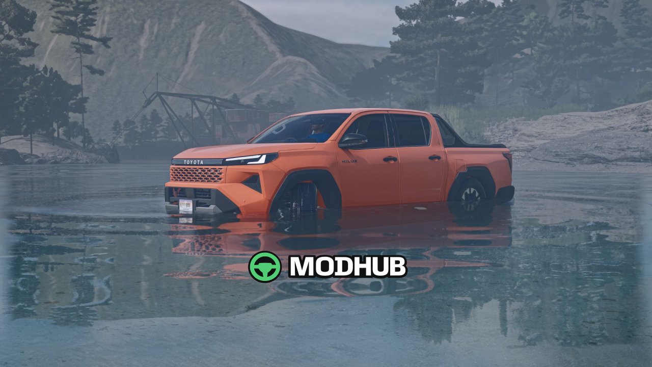 Пікап Toyota Hilux Travo для FS25