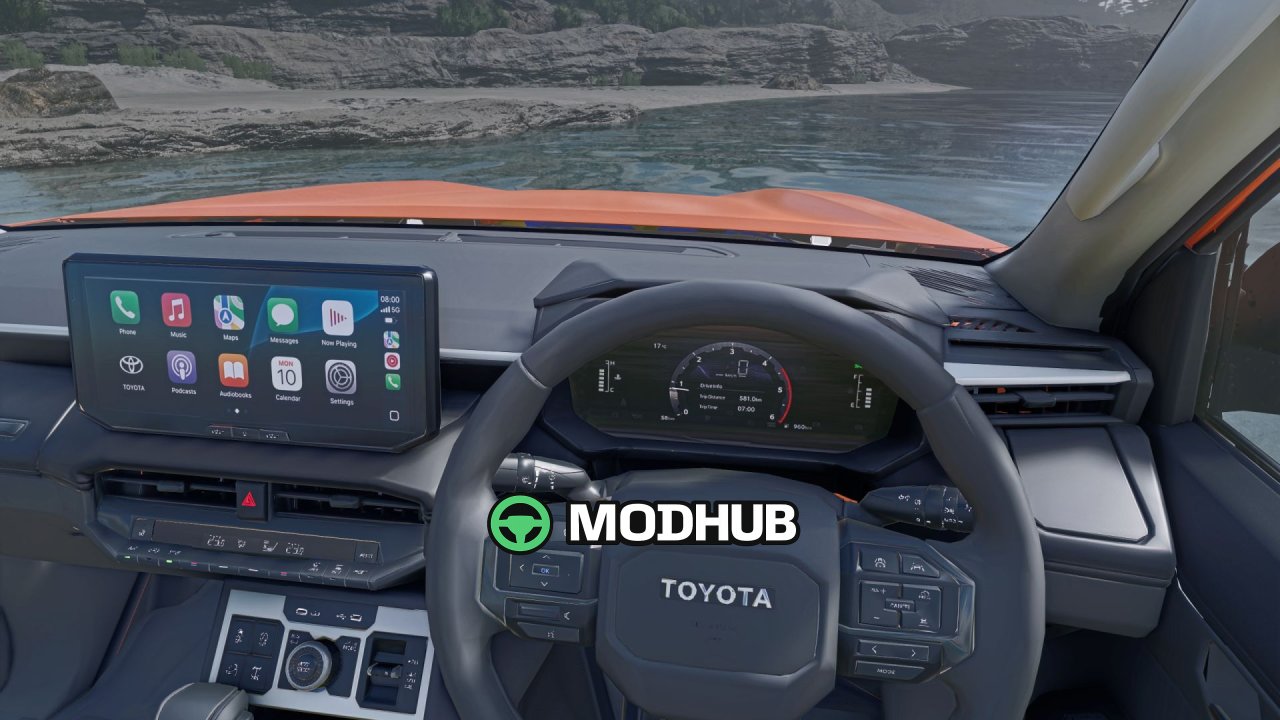 Пікап Toyota Hilux Travo для FS25