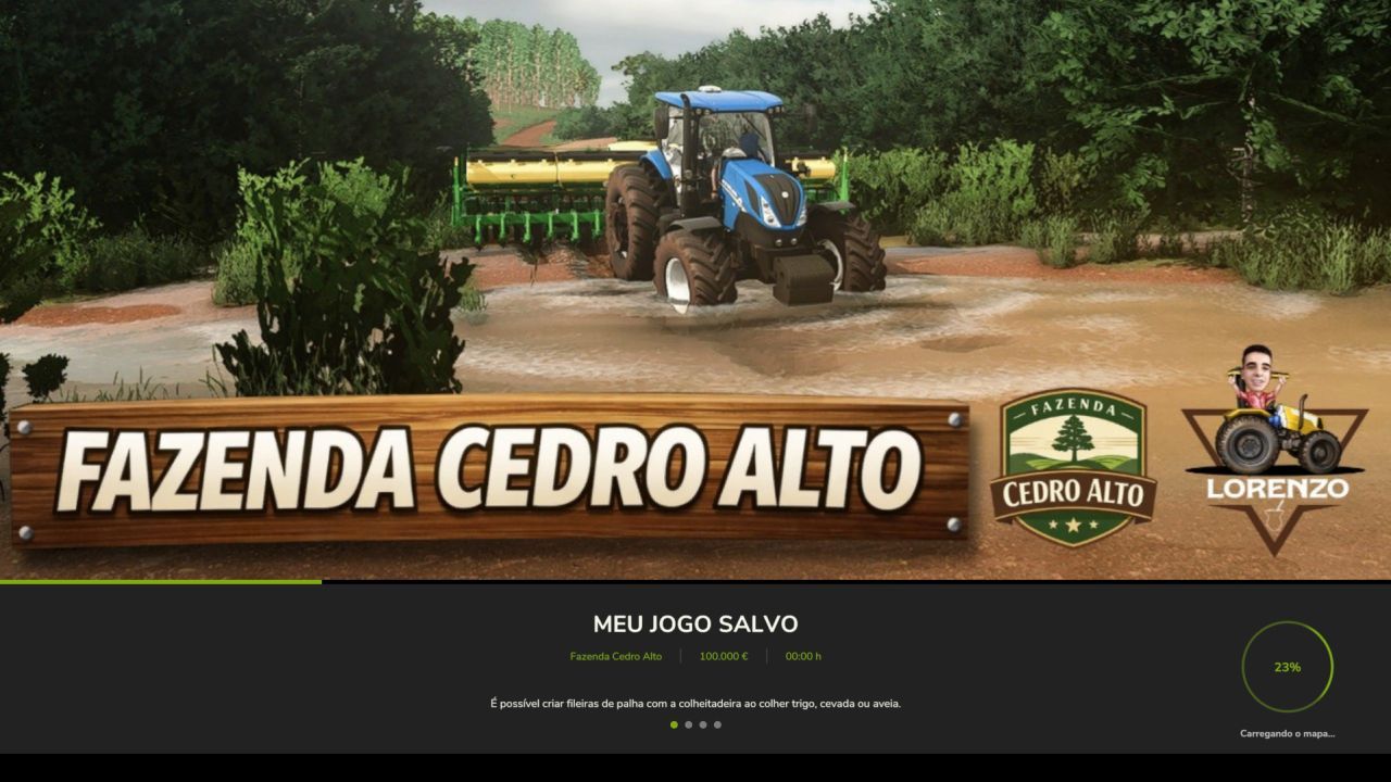 Atmospheric Map Cedro Alto — Realistic Paraná Fields for Farming Simulator 25
