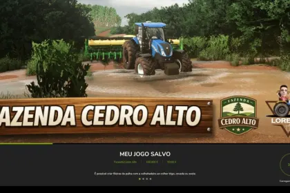 Atmosferyczna Mapa Cedro Alto — Realistyczne Pola Parany dla Farming Simulator 25 — 1