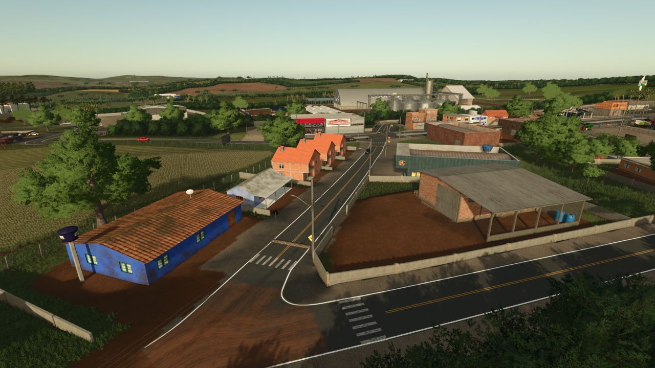 Atmosferyczna Mapa Cedro Alto — Realistyczne Pola Parany dla Farming Simulator 25