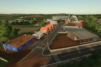 Atmosferyczna Mapa Cedro Alto — Realistyczne Pola Parany dla Farming Simulator 25 — 3