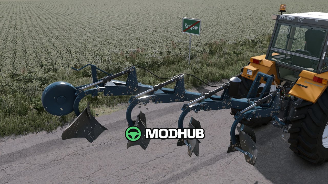 Плуг Overum 4 для FS25
