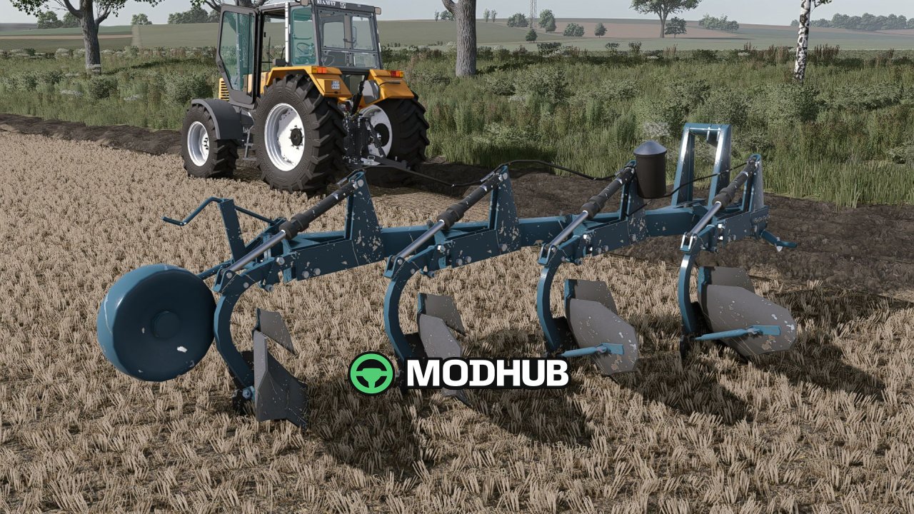 Плуг Overum 4 для FS25