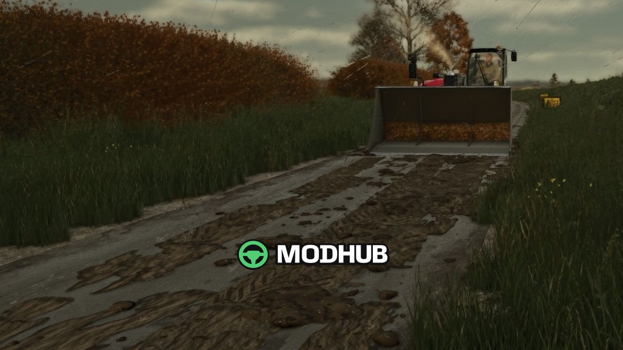 Скрипт Mud on the road V1.0 для FS25