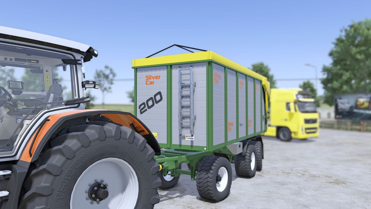 Ефективний 3-Вісний Причіп Silver Car / Vanara SRC 313 на 31–35 тис. л для FS25