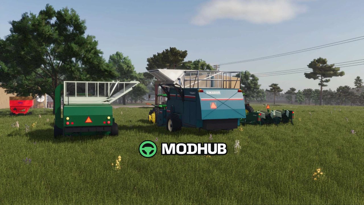 Причіп KMC 3350 Peanut Picker для FS25