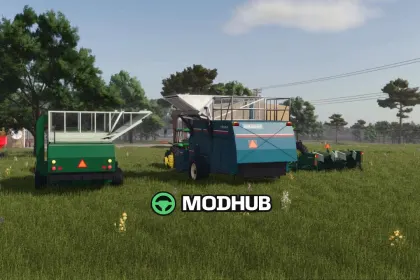 Причіп KMC 3350 Peanut Picker для FS25 — 2