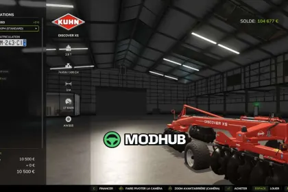 Косарка Kuhn Dechaumeurse v1.0 для FS25