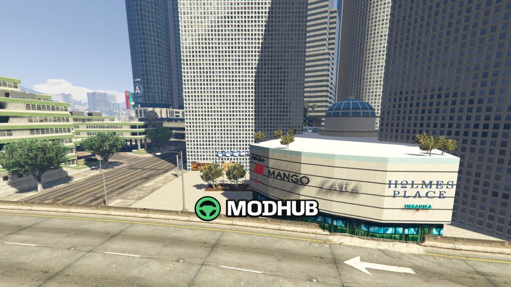 Карта Azrieli Center Tel Aviv для GTA 5