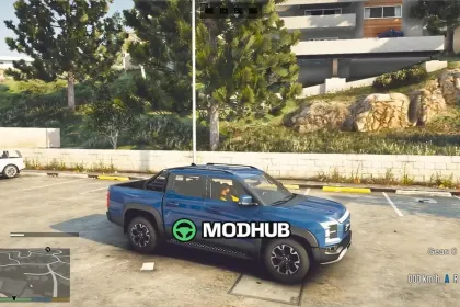 Pickup BYD Shark 6 pour GTA 5 — 5
