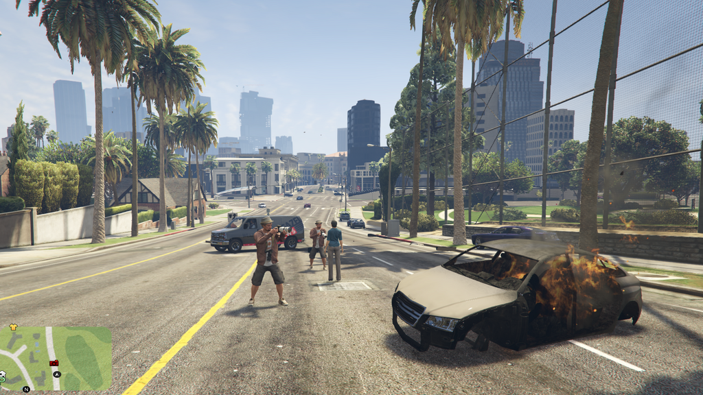 News On Scene: repórteres no local para GTA 5 — 4