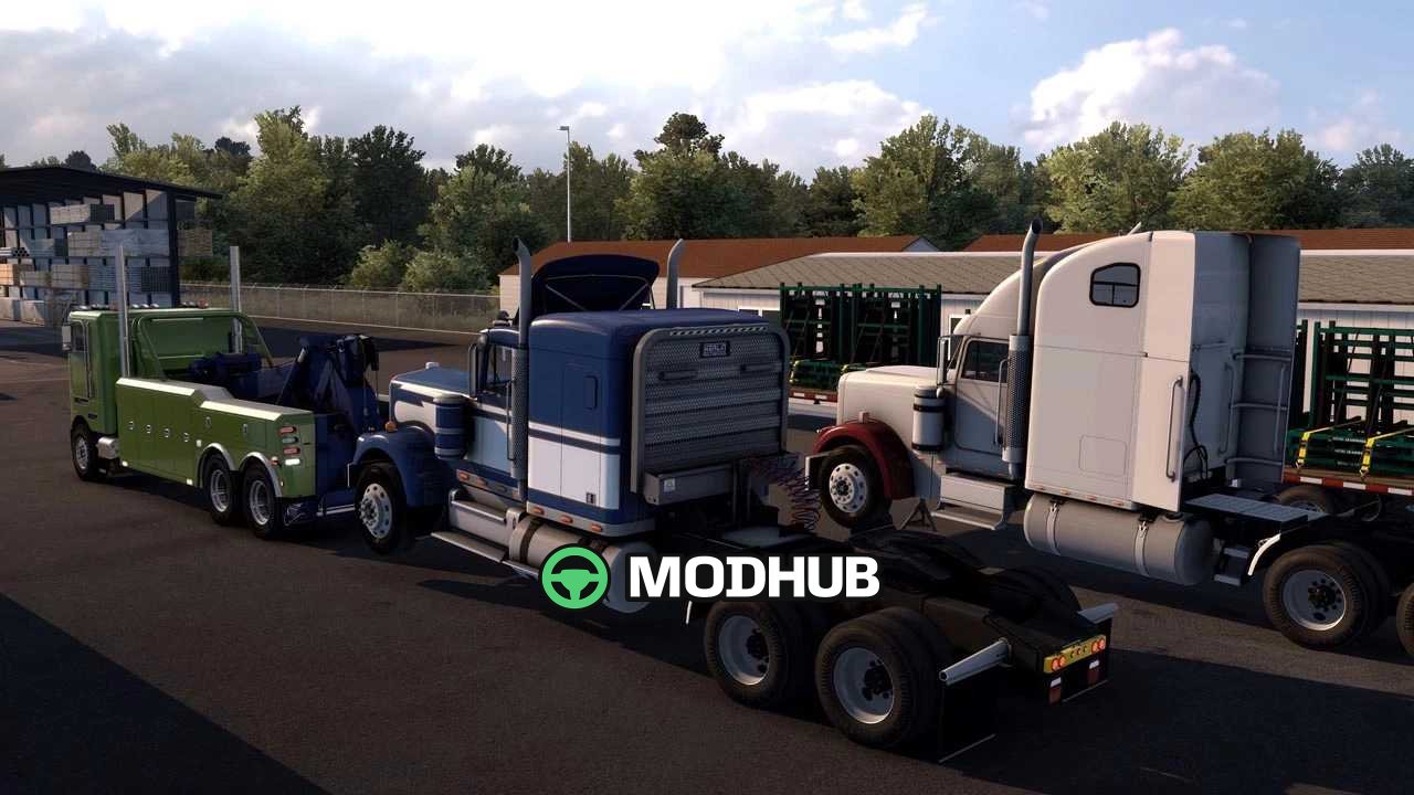 Вантажівка Wrecker DLC Addon v2.6 для ATS
