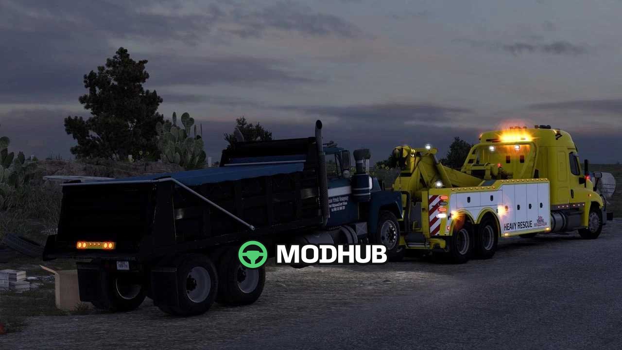 Вантажівка Wrecker DLC Addon v2.6 для ATS