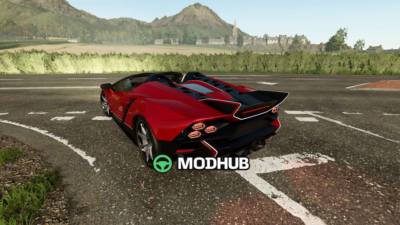 Автомобіль Lamborghini Auténtica 2023 для FS25