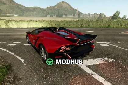 Автомобіль Lamborghini Auténtica 2023 для FS25 — 2