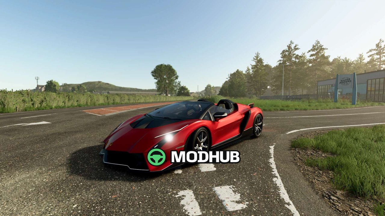 Автомобіль Lamborghini Auténtica 2023 для FS25