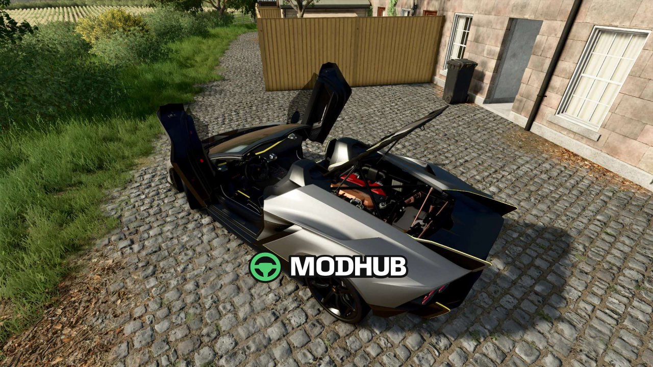Автомобіль Lamborghini Auténtica 2023 для FS25