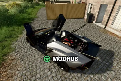 Автомобіль Lamborghini Auténtica 2023 для FS25 — 4
