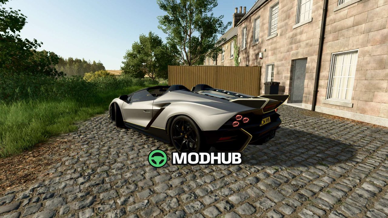 Автомобіль Lamborghini Auténtica 2023 для FS25