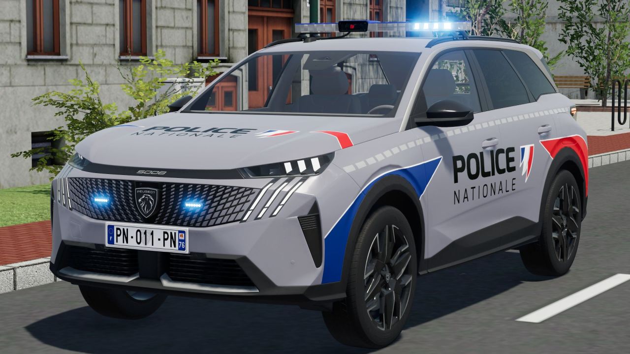 Автомобіль Peugeot 5008 2025 PN для Farming Simulator 22