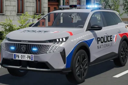 Автомобіль Peugeot 5008 2025 PN для Farming Simulator 22 — 3