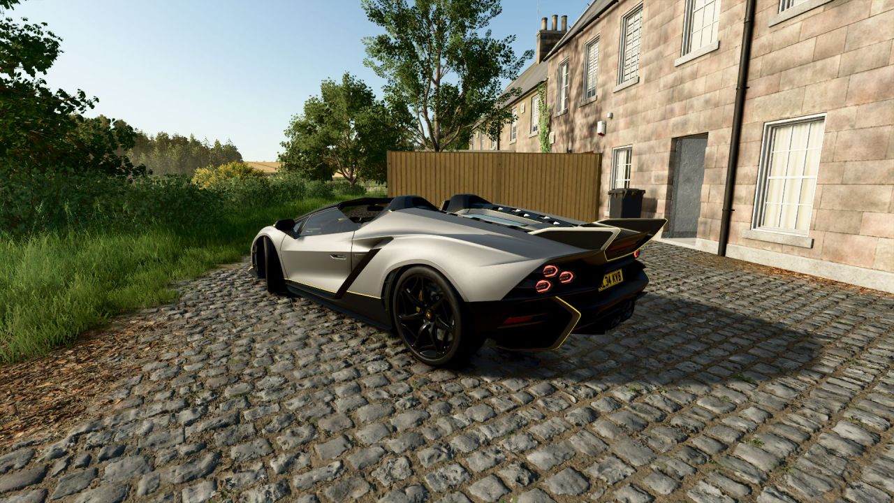 Автомобіль Lamborghini Auténtica для Farming Simulator 25