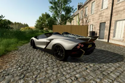Автомобіль Lamborghini Auténtica для Farming Simulator 25 — 2