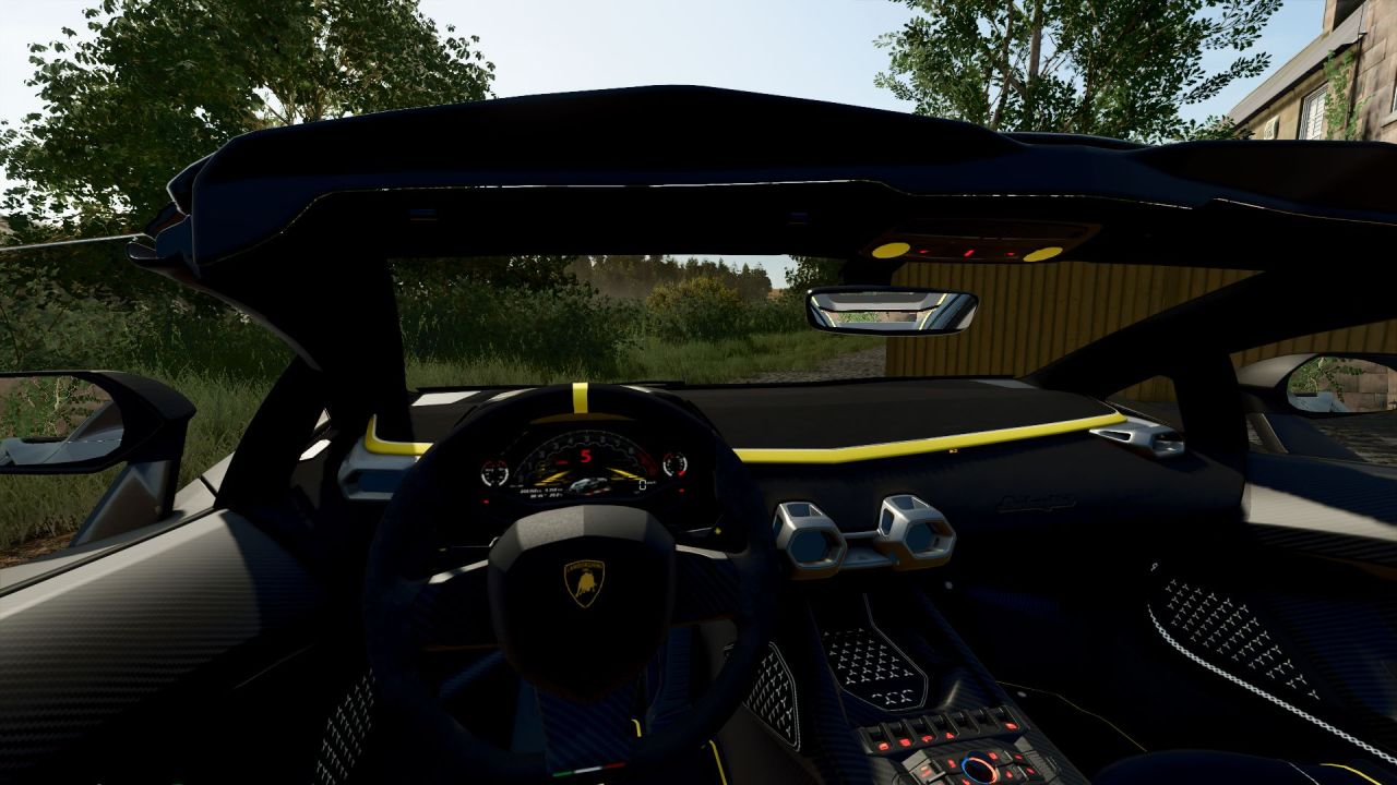 Автомобіль Lamborghini Auténtica для Farming Simulator 25