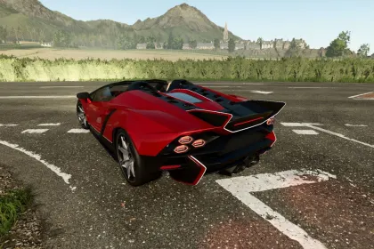 Автомобіль Lamborghini Auténtica для Farming Simulator 25 — 6