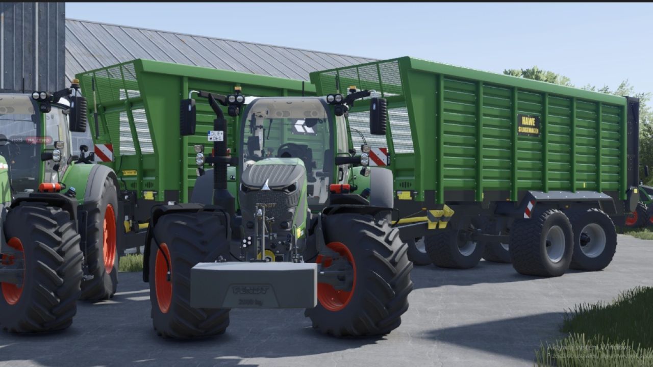Причіп Hawe SLW 45/50 TN для Farming Simulator 25