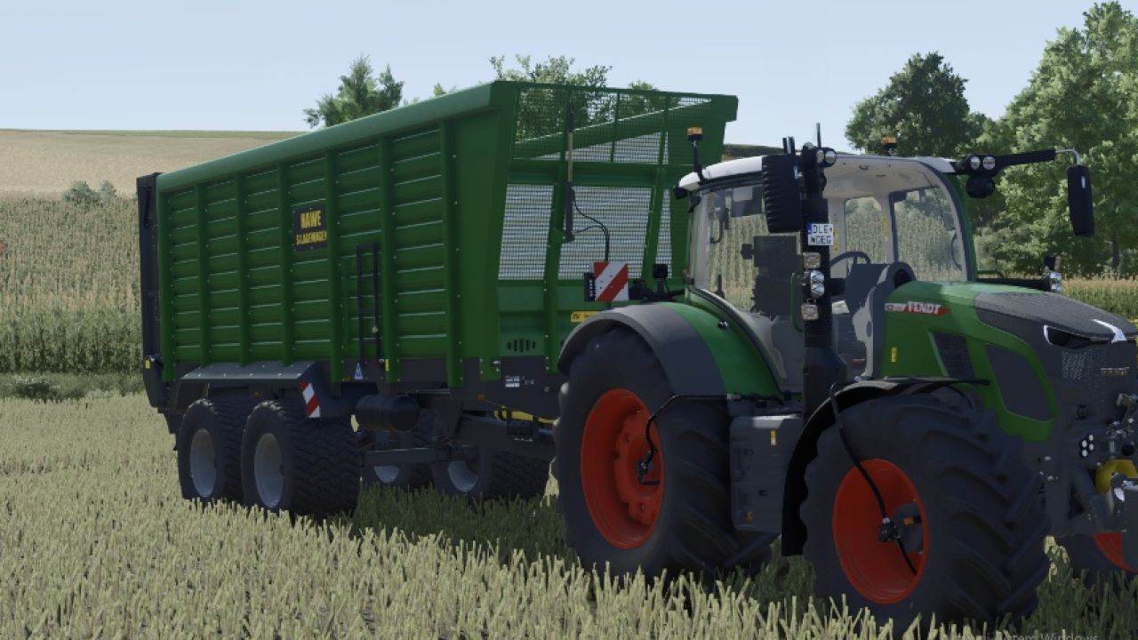 Причіп Hawe SLW 45/50 TN для Farming Simulator 25