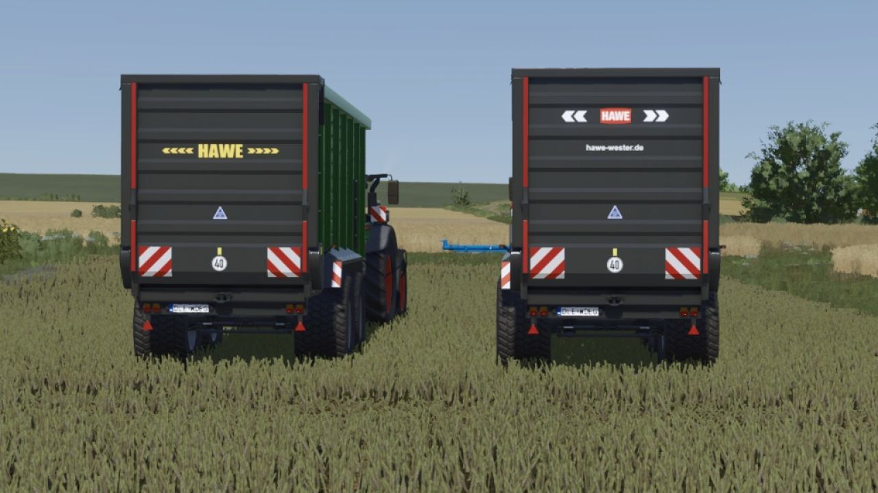 Причіп Hawe SLW 45/50 TN для Farming Simulator 25