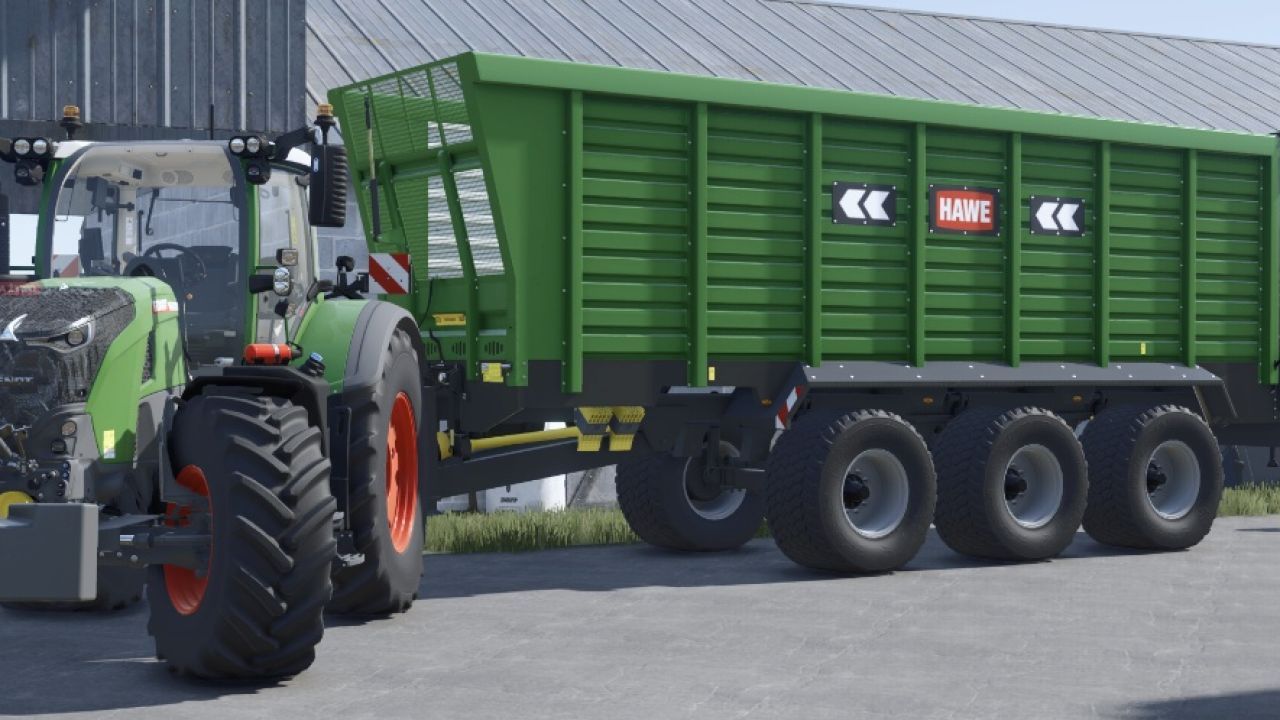 Причіп Hawe SLW 45/50 TN для Farming Simulator 25
