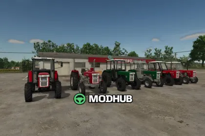 Трактор Ursus C-355 C-360 4×4 Turbo GPS V1.0.0.1 для FS25