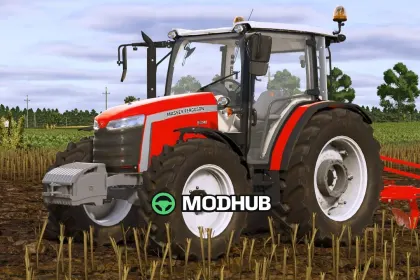 Трактор Massey Ferguson 5M Edit V1.0.0.1 для FS25