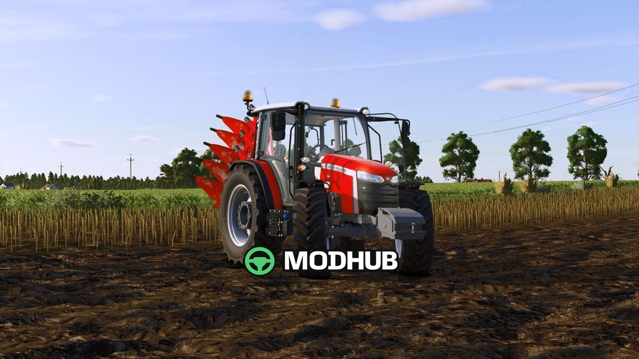 Трактор Massey Ferguson 5M Edit V1.0.0.1 для FS25